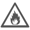 Fire safety icon